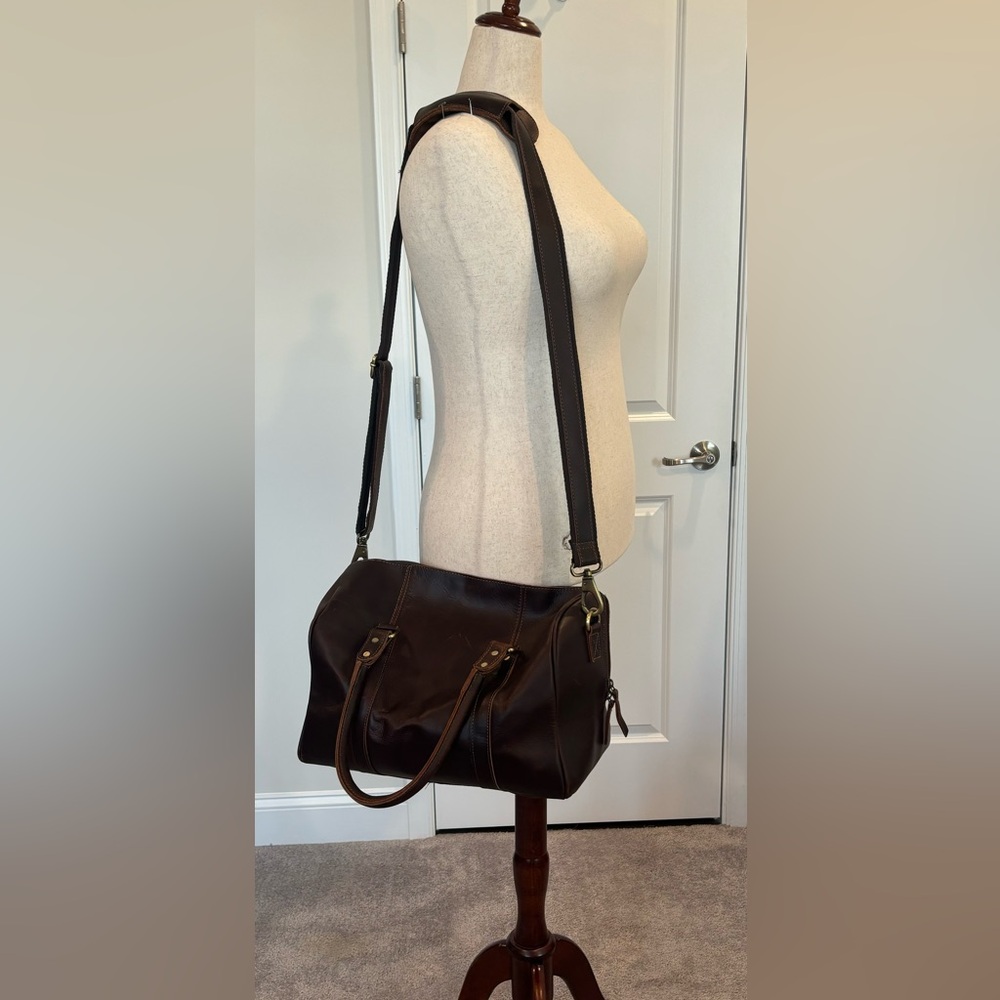 Genuin leather travel bag